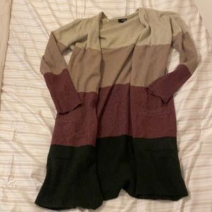 Color Block cardigan